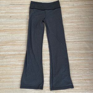 Lululemon gray flare/wide leg pants